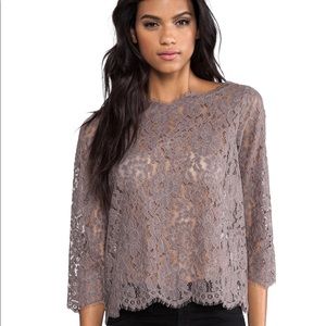 Joie Elvia Lace Blouse